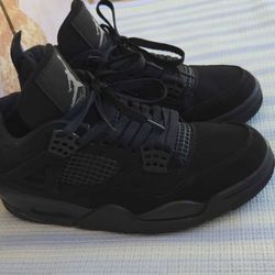 Jordan 4 Black Cat Size 8.5 – Worn Once / Like New 🔥