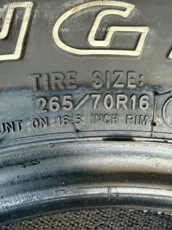 Good Year Wrangler Tire
