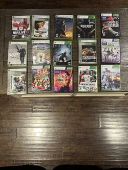 Used Xbox 360 games