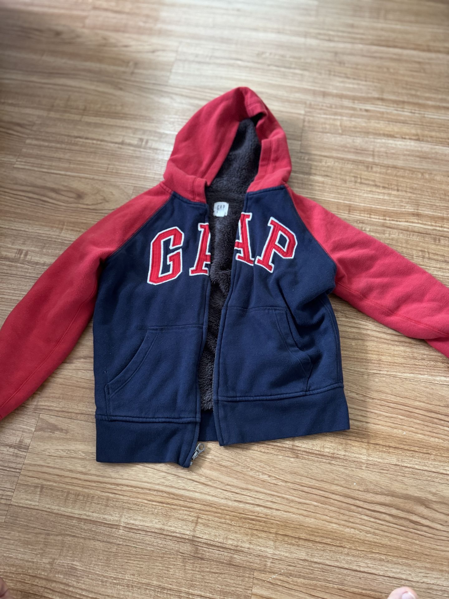 GAP Fleece Lined Zip-Up Hoodie