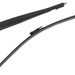 Rear Wiper Blade Compatible with Porsche Macan Type 95B 2014 2015 2016 2017, 16 Inch Rear Windshield Wiper Blade Arm Set