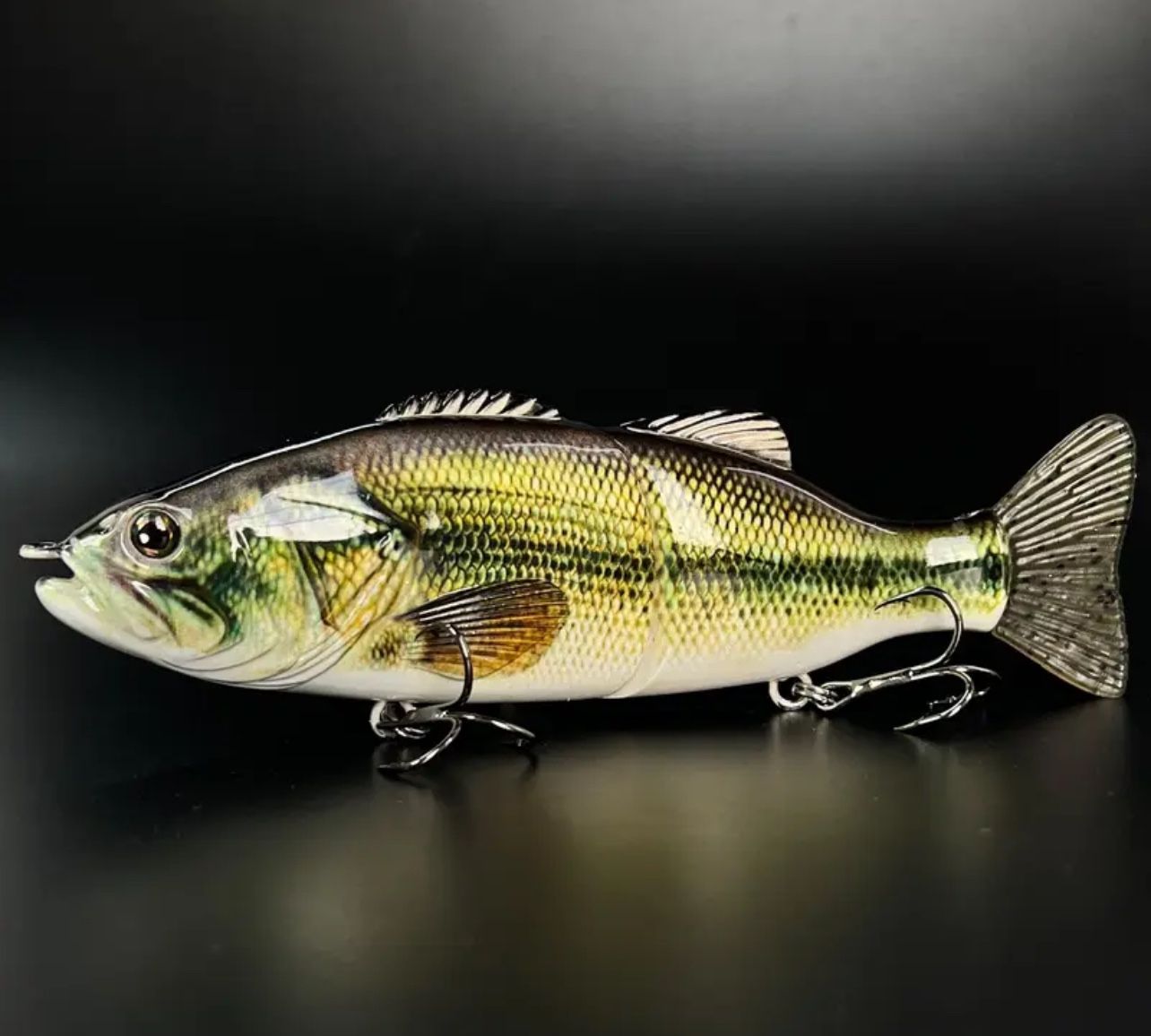 Realistic Bass Bait! Single Jointed