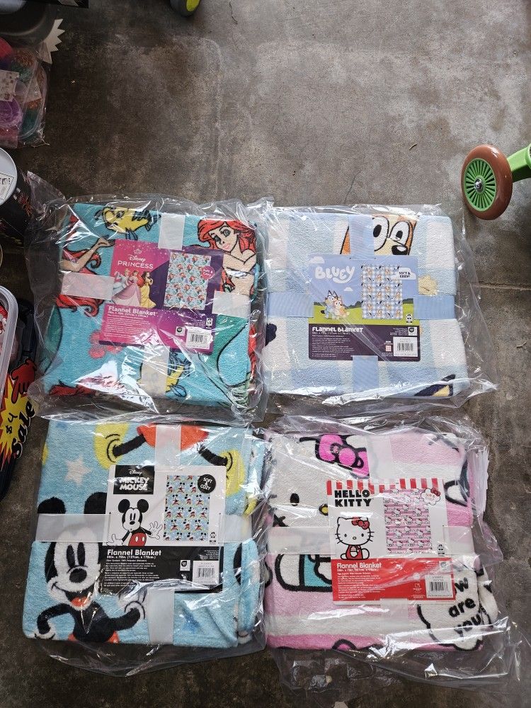 New Twin Blankets $15 Each