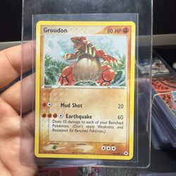Groudon Holo MINT 2004 Pokemon