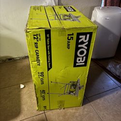 RYOBI 10 In Table Saw With Folding Stand 