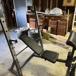 Marcy Incline Bench And Squat Rack