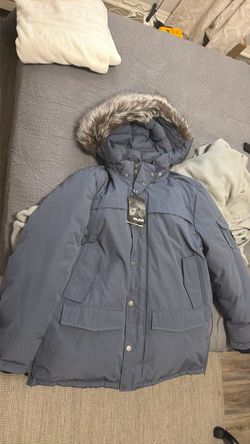 Winter fur jacket