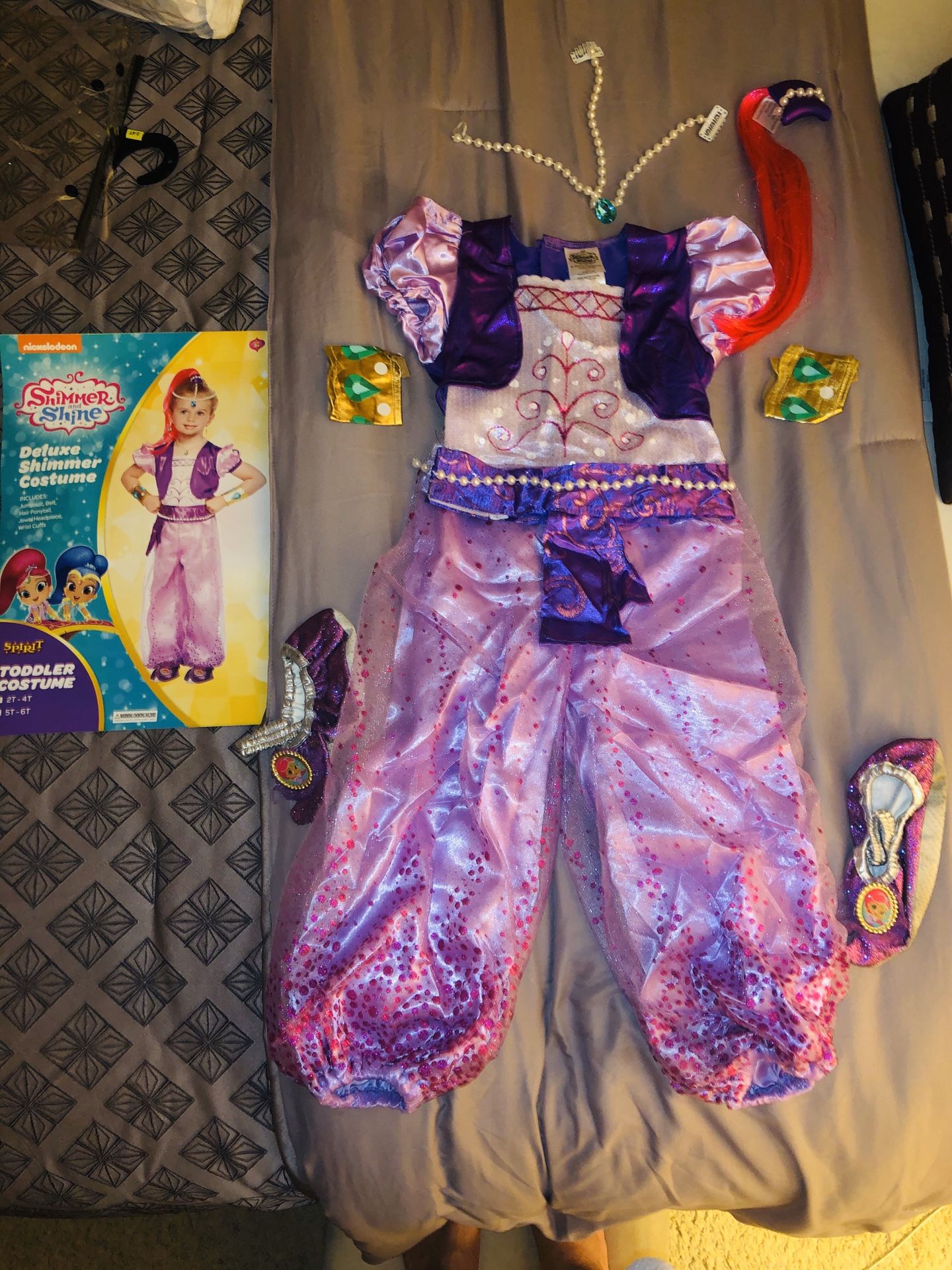Toddler genie costume