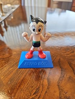 Vintage Astro Boy Mighty Atom Figure Bobble Head Toy Anime / Collectible / Memorabilia / Pokémon / Naruto / Demon Slayer / Cartoon / Comic / Man Cave