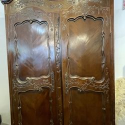 French Antique Armoire 