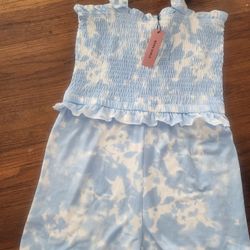 New BCBG Kids shorts jumpsuit 