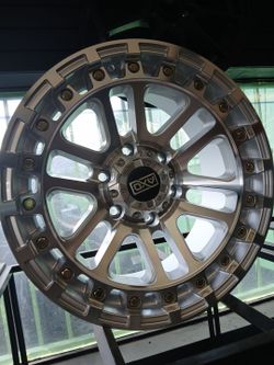 17 axd rims 6 lug 6x139 6x5.5 On new tires 265 70 17