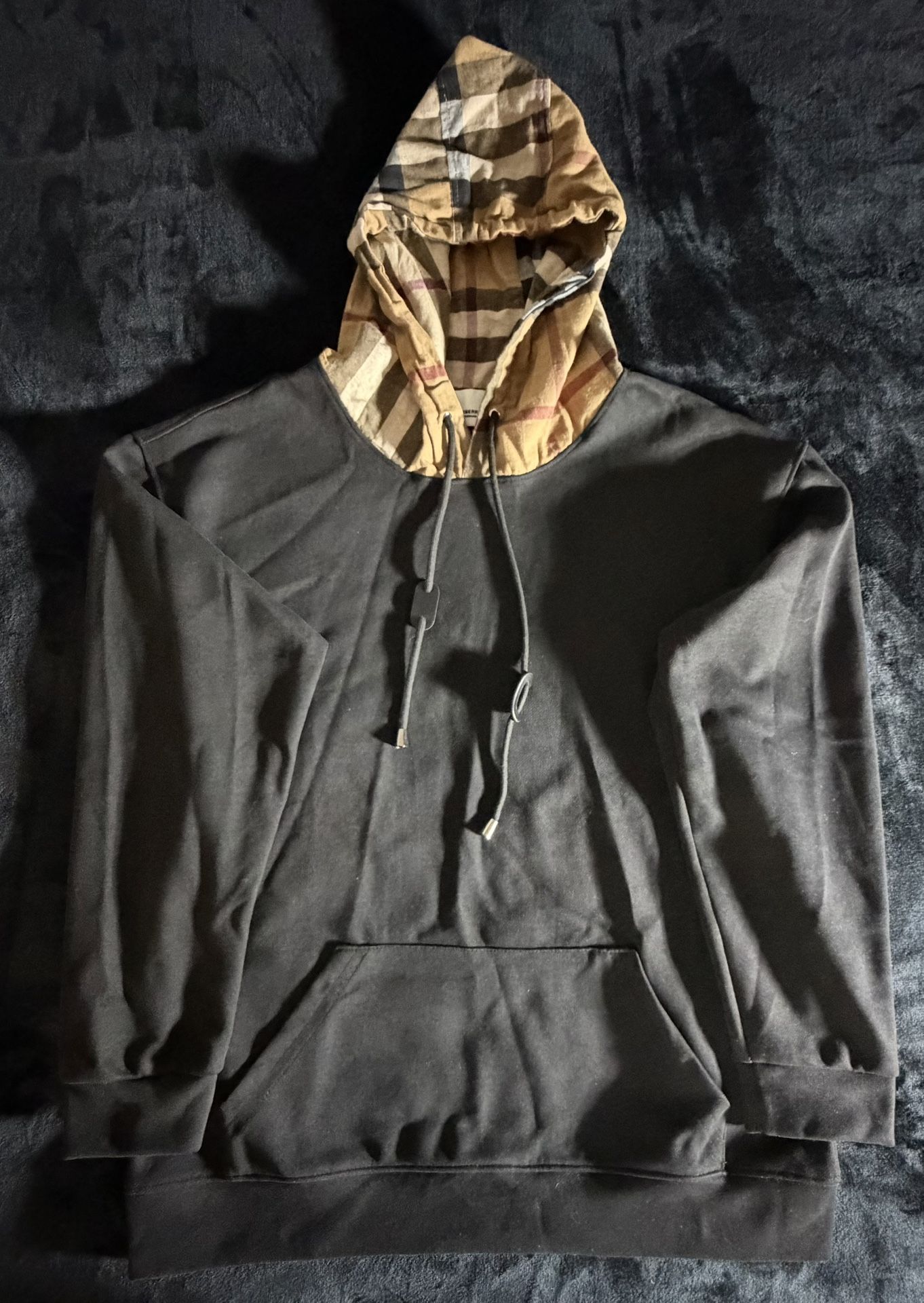 Black Burberry Hoodie