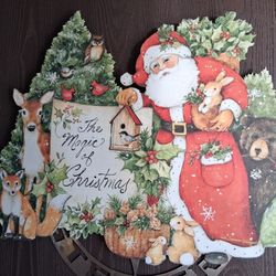 24-in Metal Christmas Sign