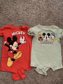 Mickey Mouse Rompers 