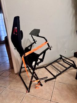 Racing Simulator Cockpit Rig with Seat