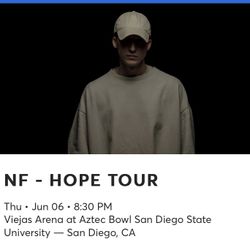 NF Hope Tour Tickets