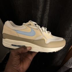 Nike Air Max Beige And Light Blue