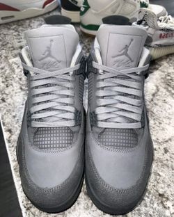 Jordan 4 wet cement 🔥