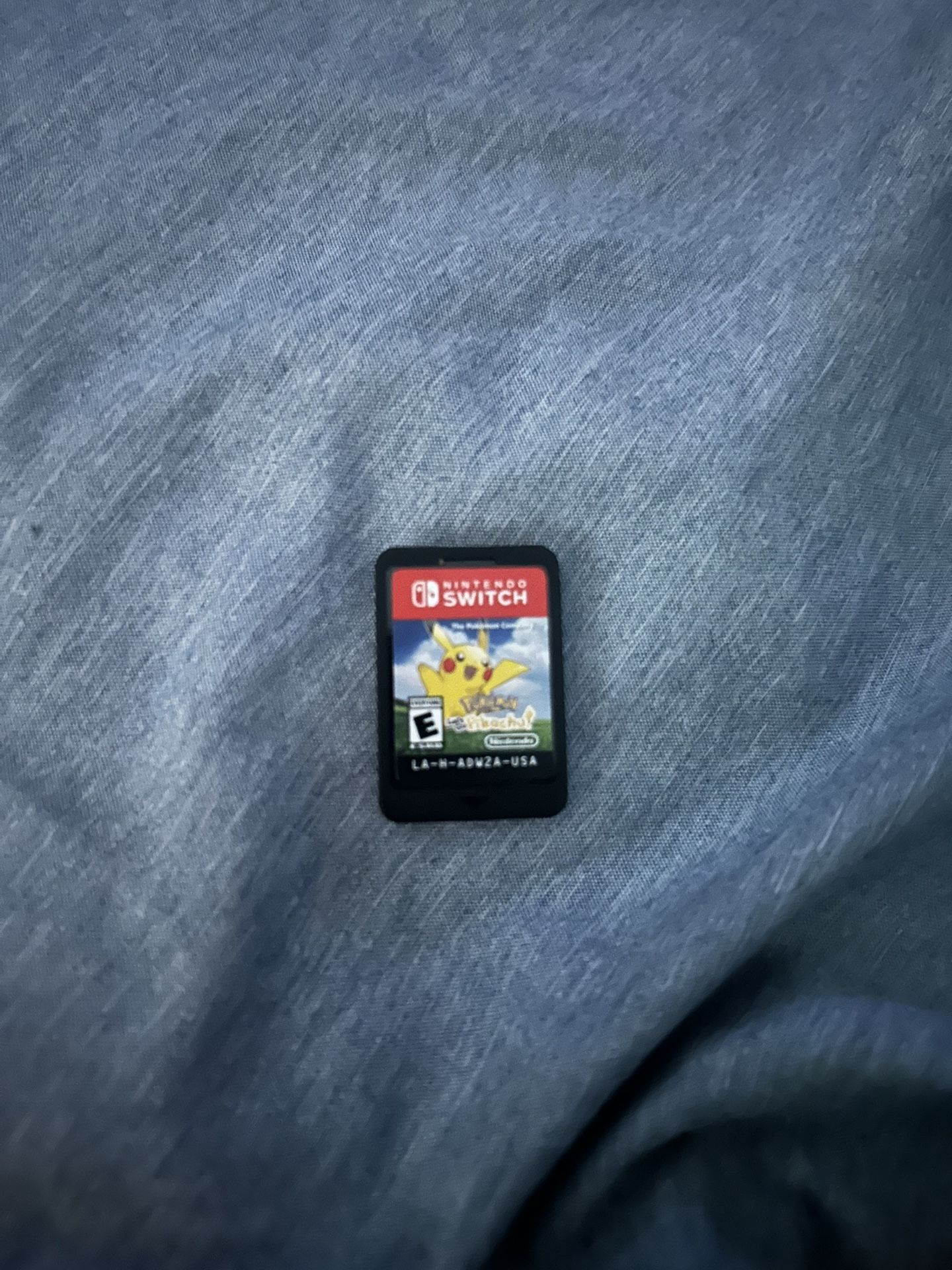 Pokemon Let’s Go Pikachu