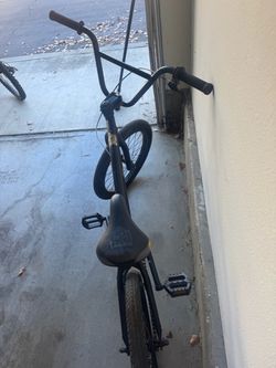 Black BMX Bike