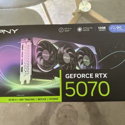 Brand new PNY RTX 5070 OC