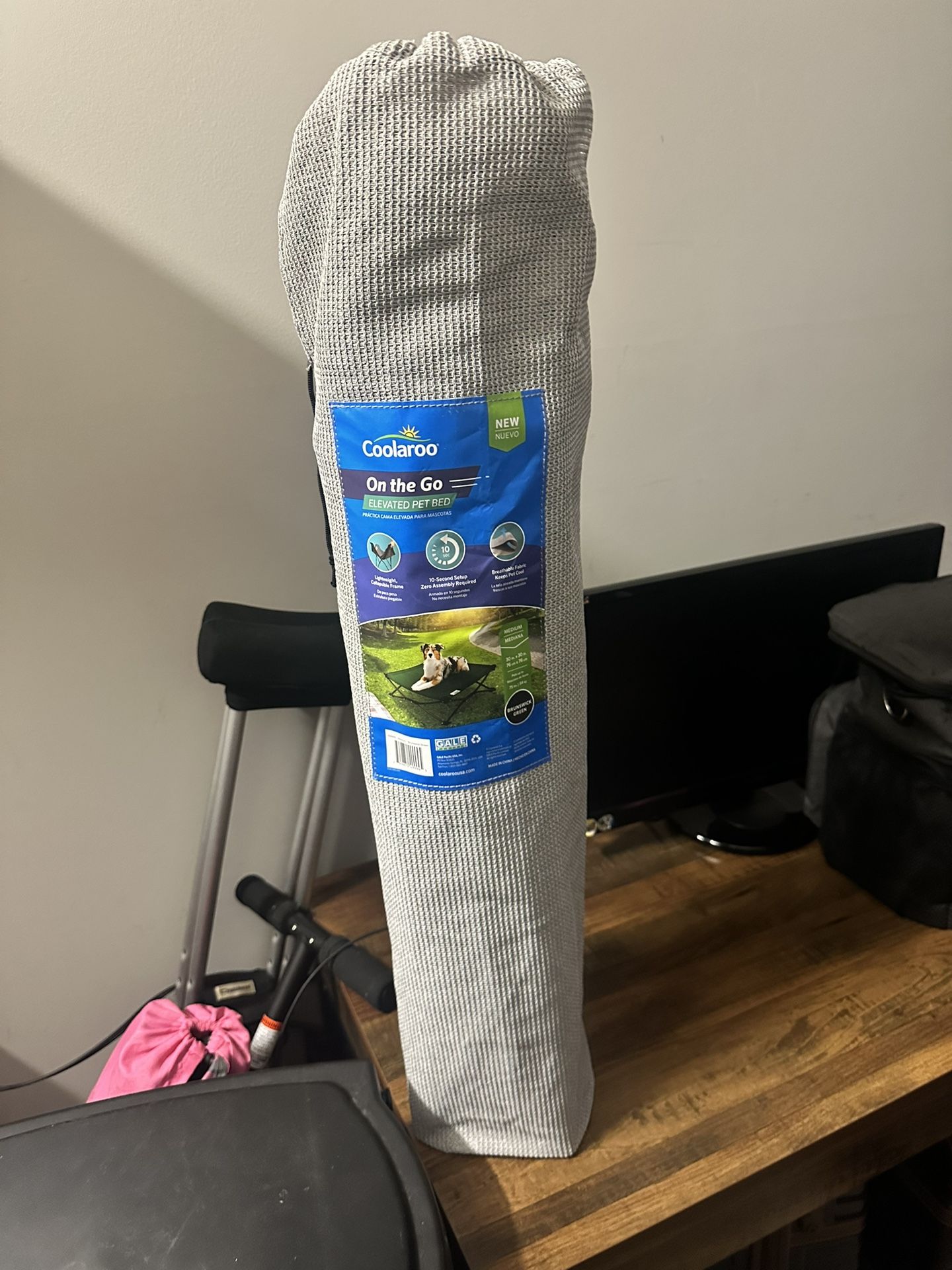 On The Go Elevated Pet Bed