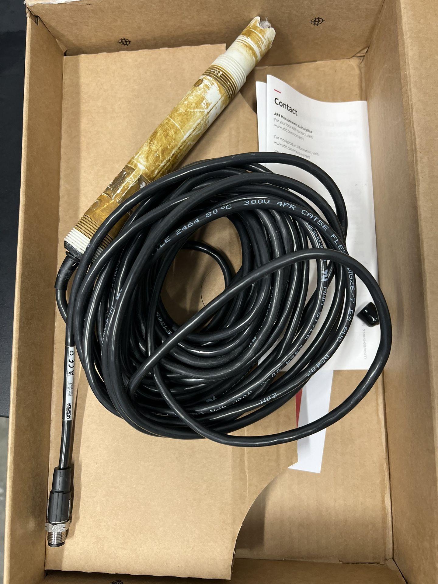 Industrial pH probe for parts
