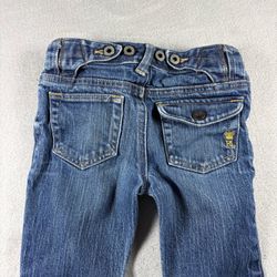 Polo Ralph Lauren Jeans Youth Boys Size 5 Blue Denim Bootcut Whisker #2B