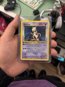 Base Set shadowless Mewtwo 10/102 Holo / 1st edition MP