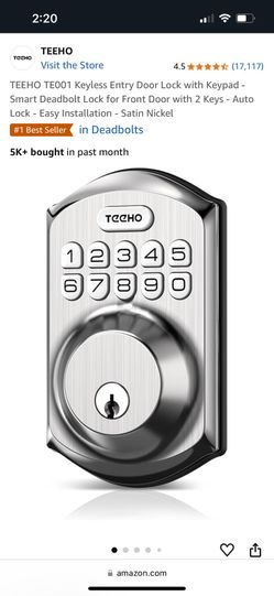 Teeho KeyLess Lock For House