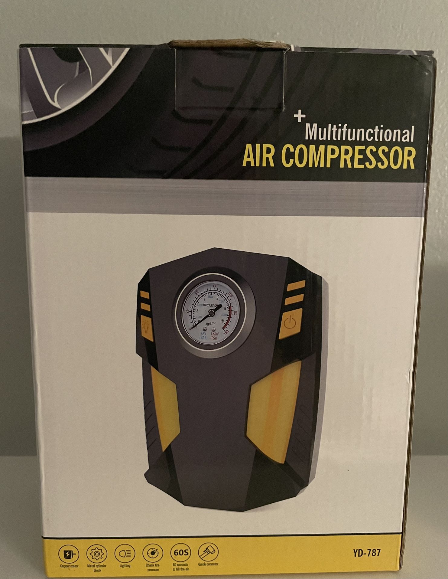Multifunctional Air Compressor (brand new still in the box)