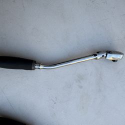 Snap On 3/8 Curved Flex Head  Ratchet