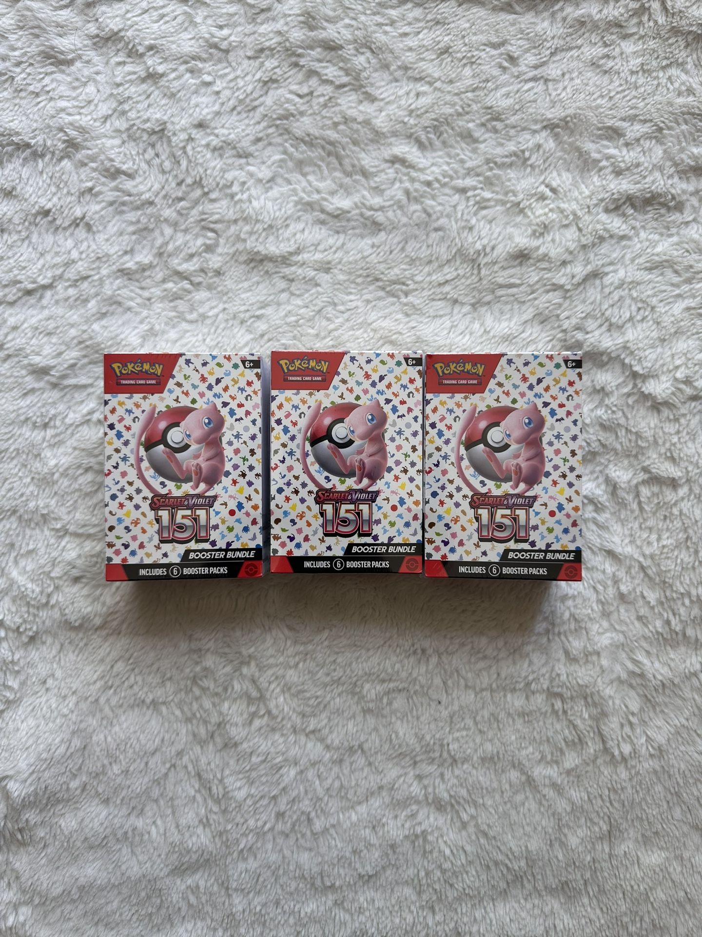 Pokemon 151 Booster Bundle • Brand New / Sealed • 3 AVAILABLE ✅