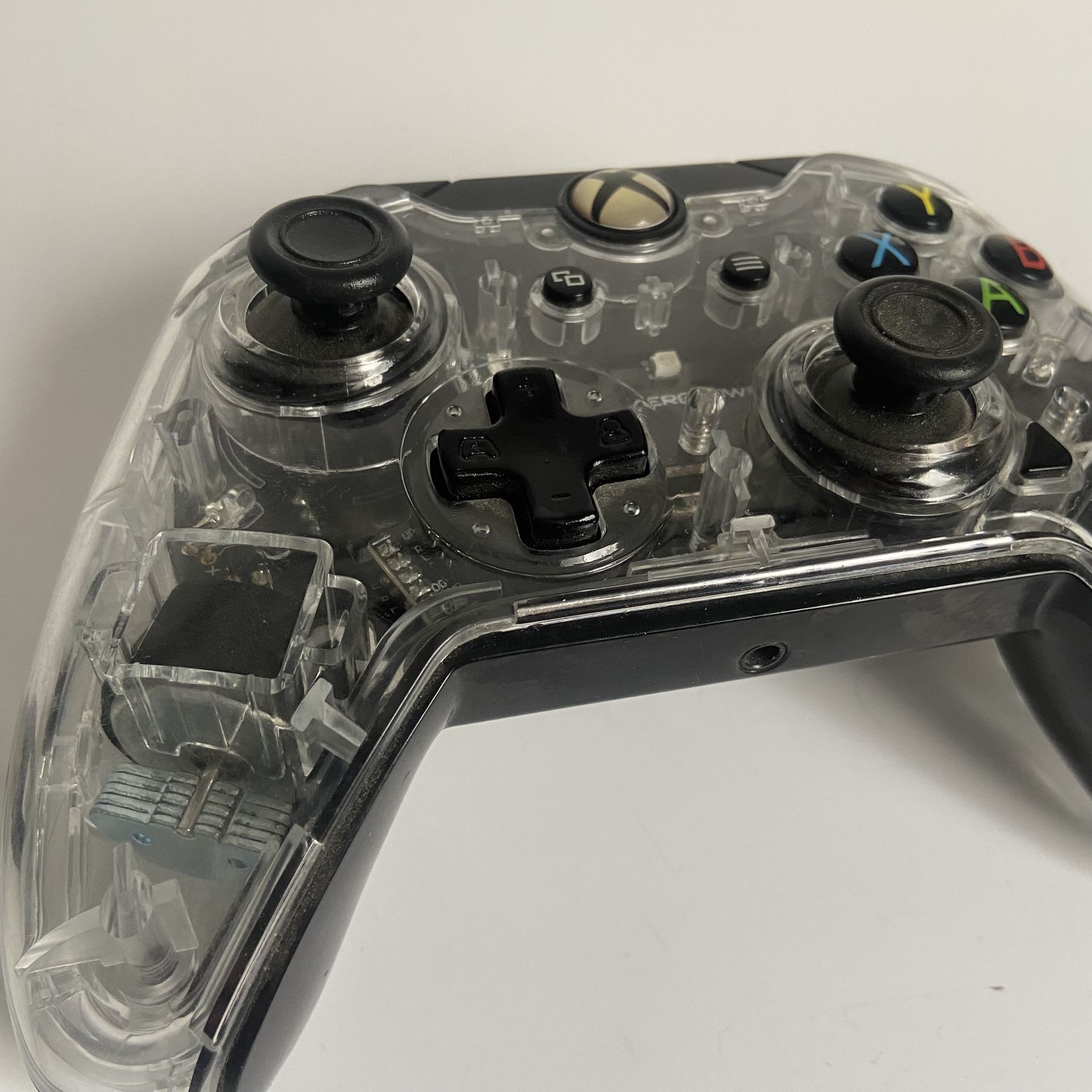 PDP Afterglow Prismatic 048-007 Clear Wired Controller for Microsoft Xbox One