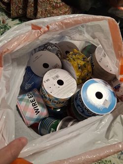Mixed Lot of Craft Ribbon Spools
