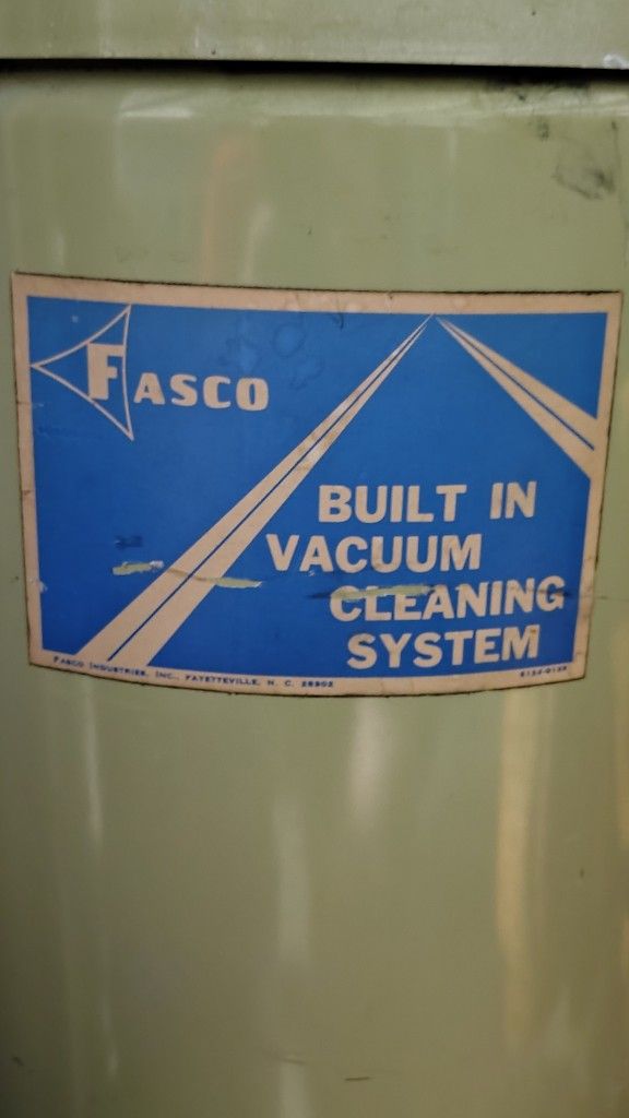 Fasco Built-in Vacuum Cleaning System