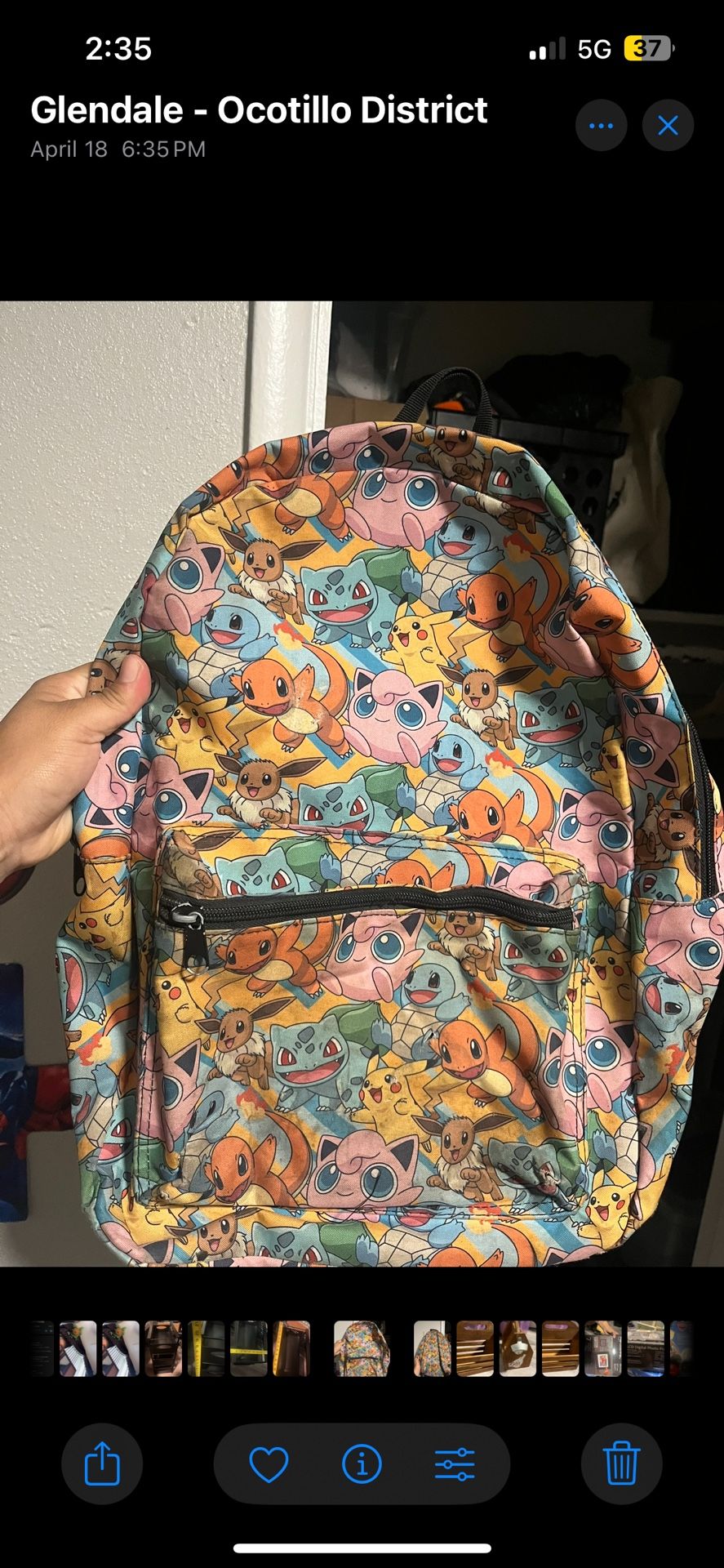 Pokémon Backpack