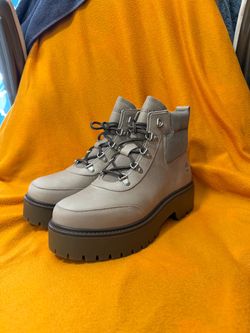 Timberland Lace-Up Platform Ankle Boots