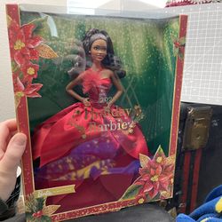 New Barbie Signature 2022 Holiday African American!