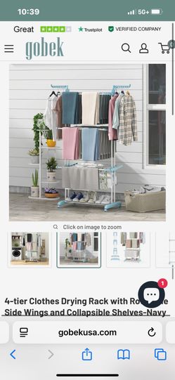 4 - Tier Clothing Rack 