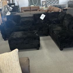 Black Sectional