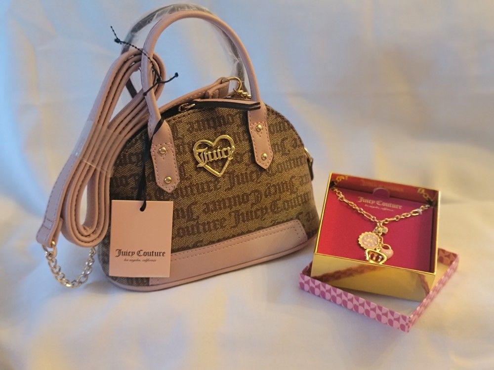 NWT Juicy Couture Y2K Bag PLUS Necklace