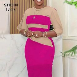 Shein Colorblock Dress