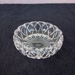 Shannon Crystal 5" Ashtray/Candy Dish - Designs of Ireland - Hand Crafted