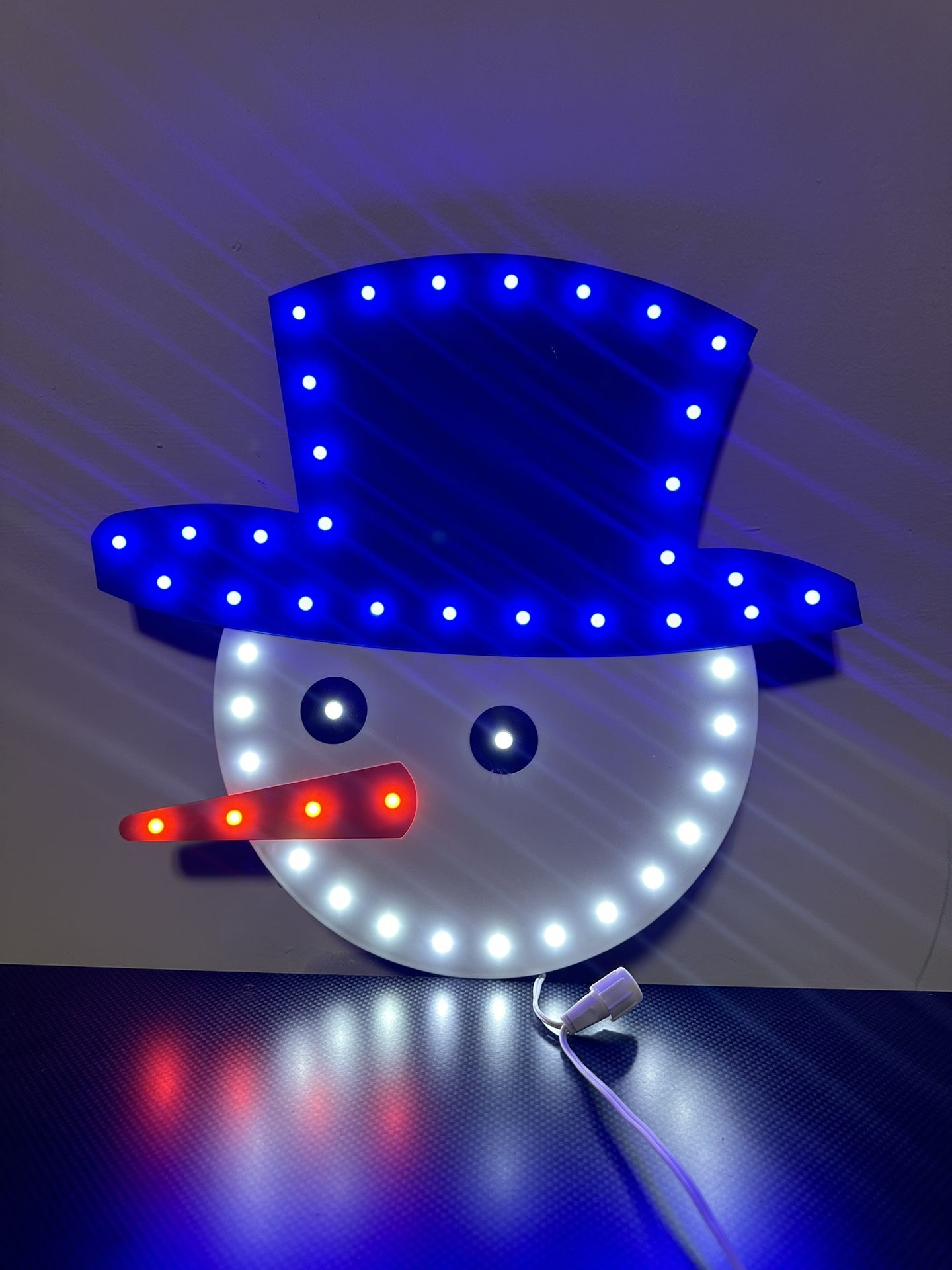 Snowman Marquee Sign 