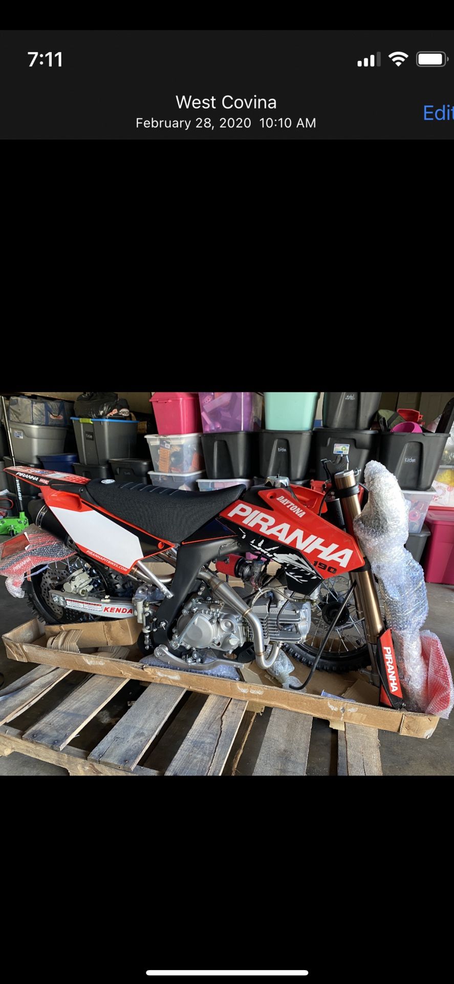 2020 Piranha Daytona 190cc