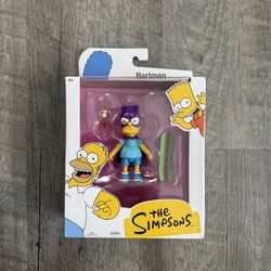 In Hand, Brand New, Never Opened Jakks Pacific - The Simpsons - Bartman - 5” Action Figure