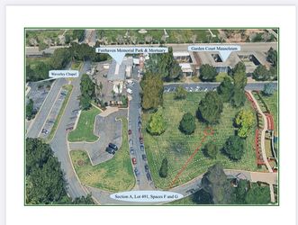 Fairhaven Memorial Park, Santa Ana CA Two Side by Side Burial Plots - $25,000