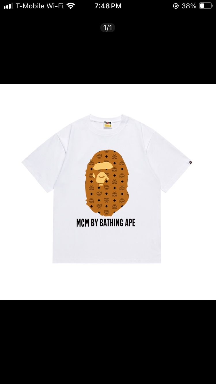 Mcm x Bape Tee